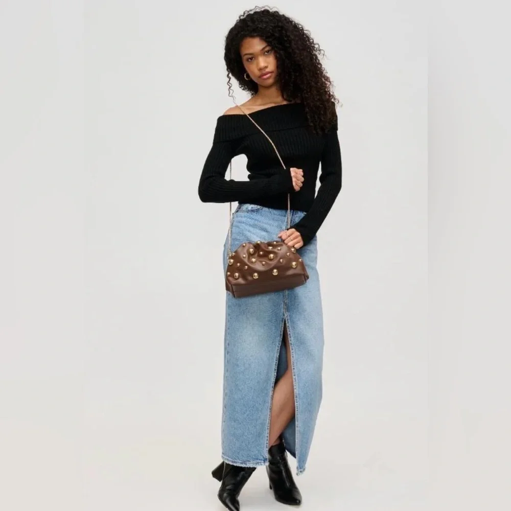 🍷URBAN EXPRESSIONS WINE/BROWN CAREY BAG🍷NWT